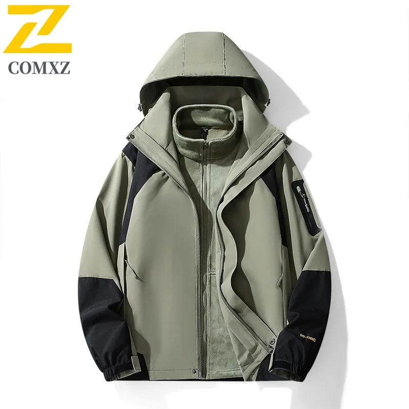 COMXZ Premium Classic Men Jacket 3-in-1 Outdoor Exploration Wind Resistant Motorcycle Coat Light Cozy Stylish Autumn Clothing
COMXZ Premium Classic Men Jacket 3-in-1 Outdoor Exploration Wind Resistant Motorcycle Coat Light Cozy Stylish Autumn Clothing