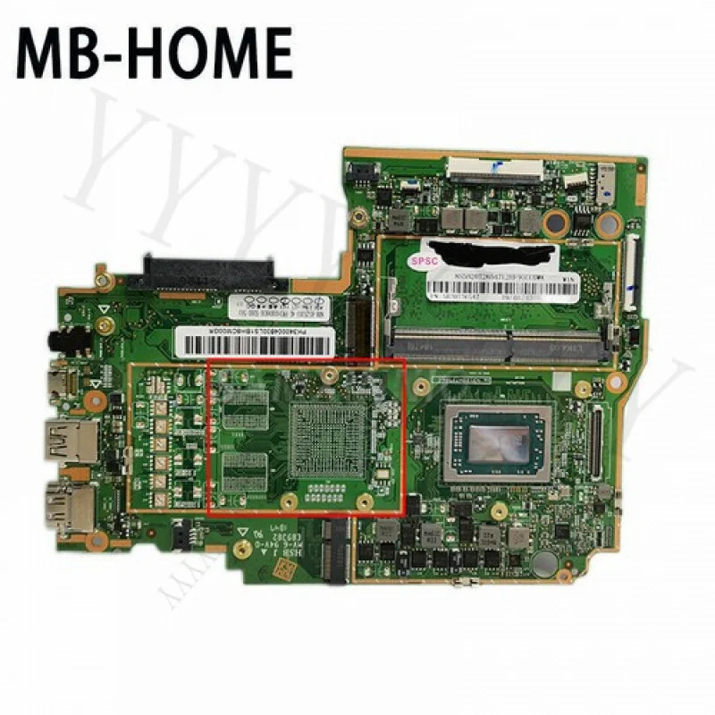 Y + для Lenovo ideapad 330S-15ARR материнская плата 5B20R27416 R5 2500U 4 ГБ DDR4 материнская плата
Y + для Lenovo ideapad 330S-15ARR материнская плата 5B20R27416 R5 2500U 4 ГБ DDR4 материнская плата