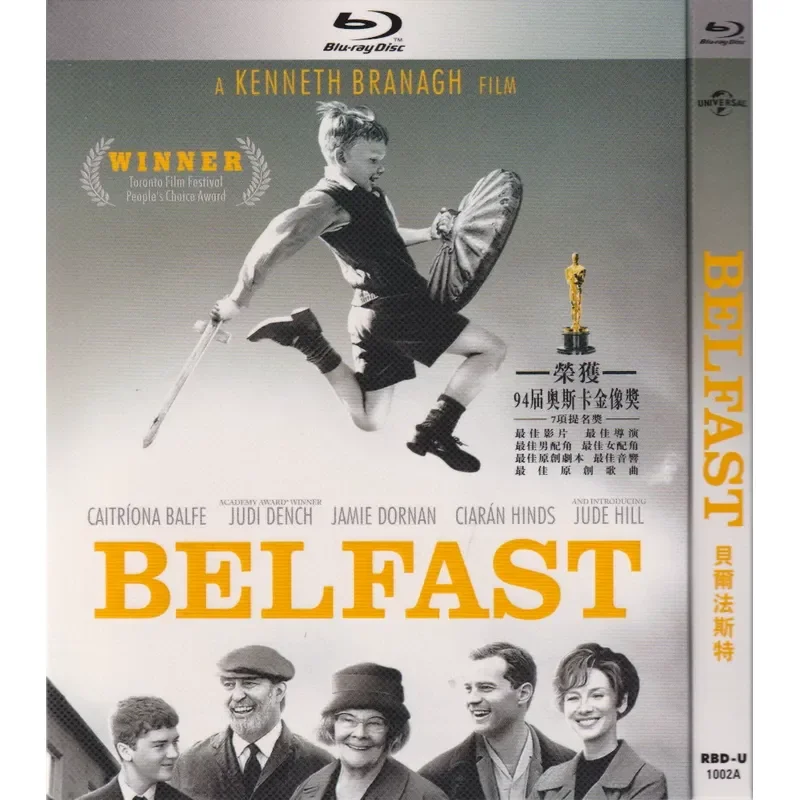 Blu-ray British Drama Film Belfast High Definition 1080P 1BD Disc Non-DVD
Blu-ray British Drama Film Belfast High Definition 1080P 1BD Disc Non-DVD