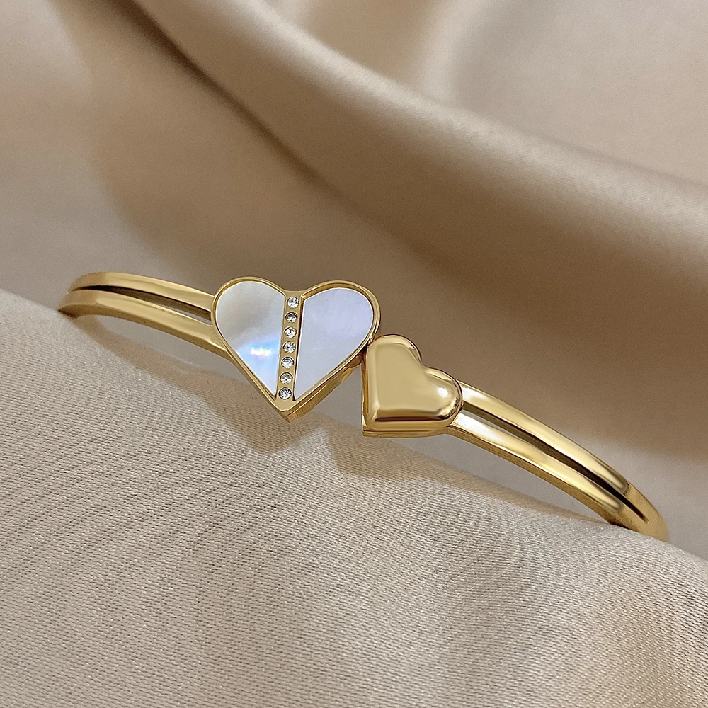 Stainless Steel Hollow Out Flower Bangle Bracelet for Women Luxury Sparkling Rhinestone Round Open Bangle Female Jewelry Gift
Stainless Steel Hollow Out Flower Bangle Bracelet for Women Luxury Sparkling Rhinestone Round Open Bangle Female Jewelry Gift