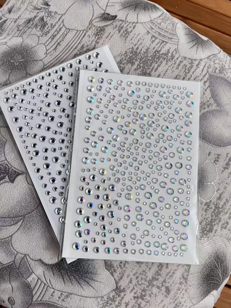 1 Sheet Rhinestone Acrylic Stickers Mini Diamond Gems Student Stationery DIY Planner Scrapbook Decoration
1 Sheet Rhinestone Acrylic Stickers Mini Diamond Gems Student Stationery DIY Planner Scrapbook Decoration