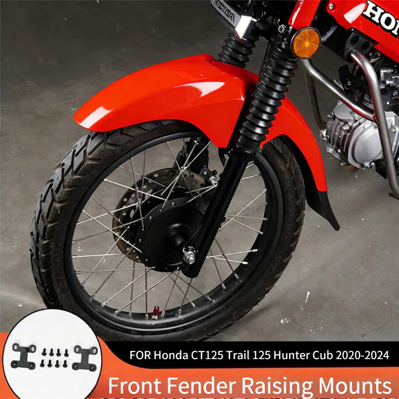 Front Fender Lift Kit Brackets For Honda CT125 Trail 125 Hunter Cub 125 Mudguard Raising Mounts Adjustable Riser Steel Bracket
Front Fender Lift Kit Brackets For Honda CT125 Trail 125 Hunter Cub 125 Mudguard Raising Mounts Adjustable Riser Steel Bracket