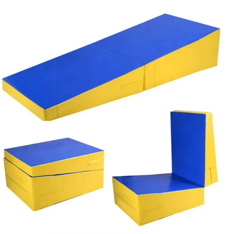 Purple & Pink Folding Yoga Exercise Mat, Gymnastics Incline Wedge Cheese Triangle Mat, Non-Slip & Portable Design, Suitable
Purple & Pink Folding Yoga Exercise Mat, Gymnastics Incline Wedge Cheese Triangle Mat, Non-Slip & Portable Design, Suitable