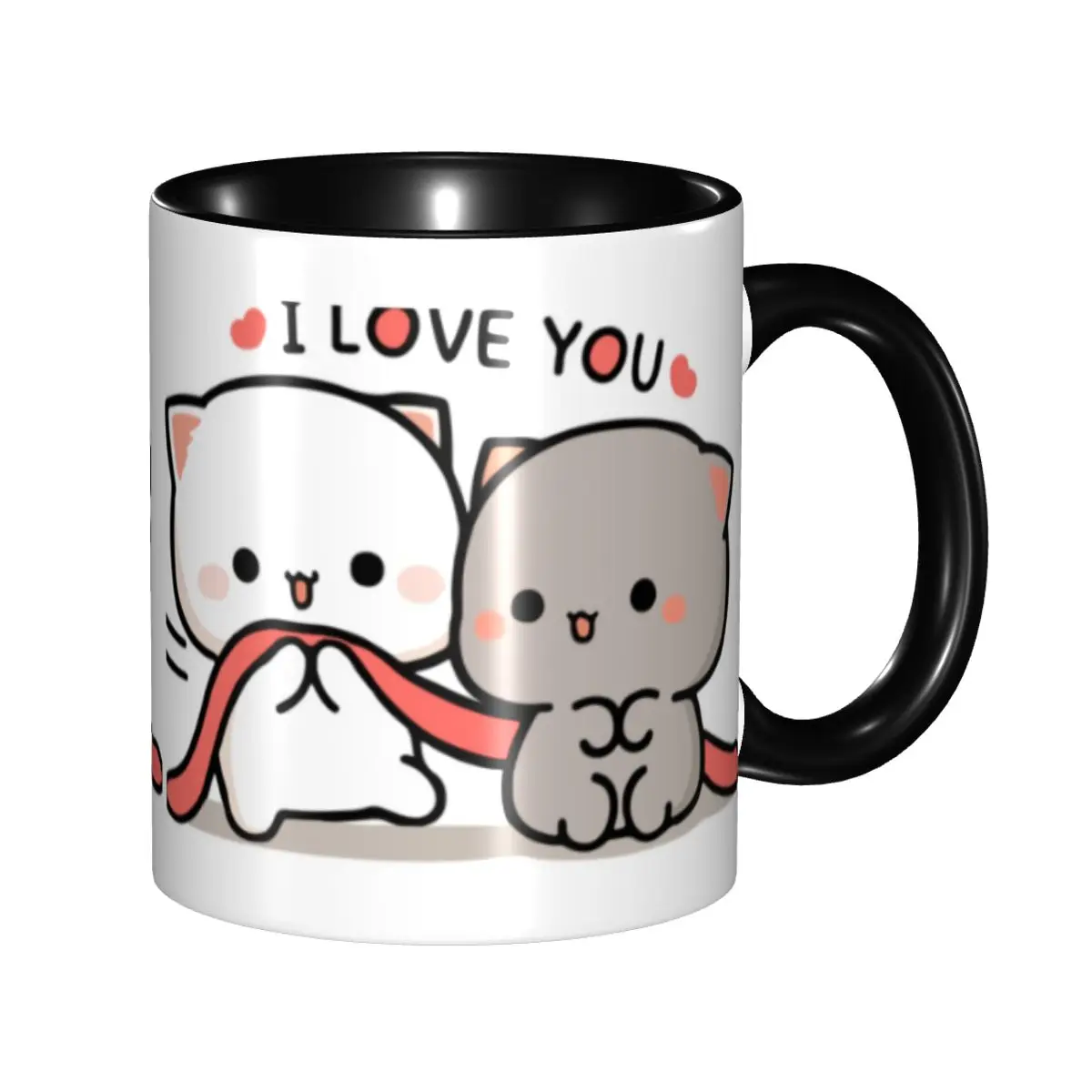 Custom Cat Peach And Goma I Love You Mugs DIY Bubu Dudu Ceramic Milk Tea Coffee Cups
Custom Cat Peach And Goma I Love You Mugs DIY Bubu Dudu Ceramic Milk Tea Coffee Cups
