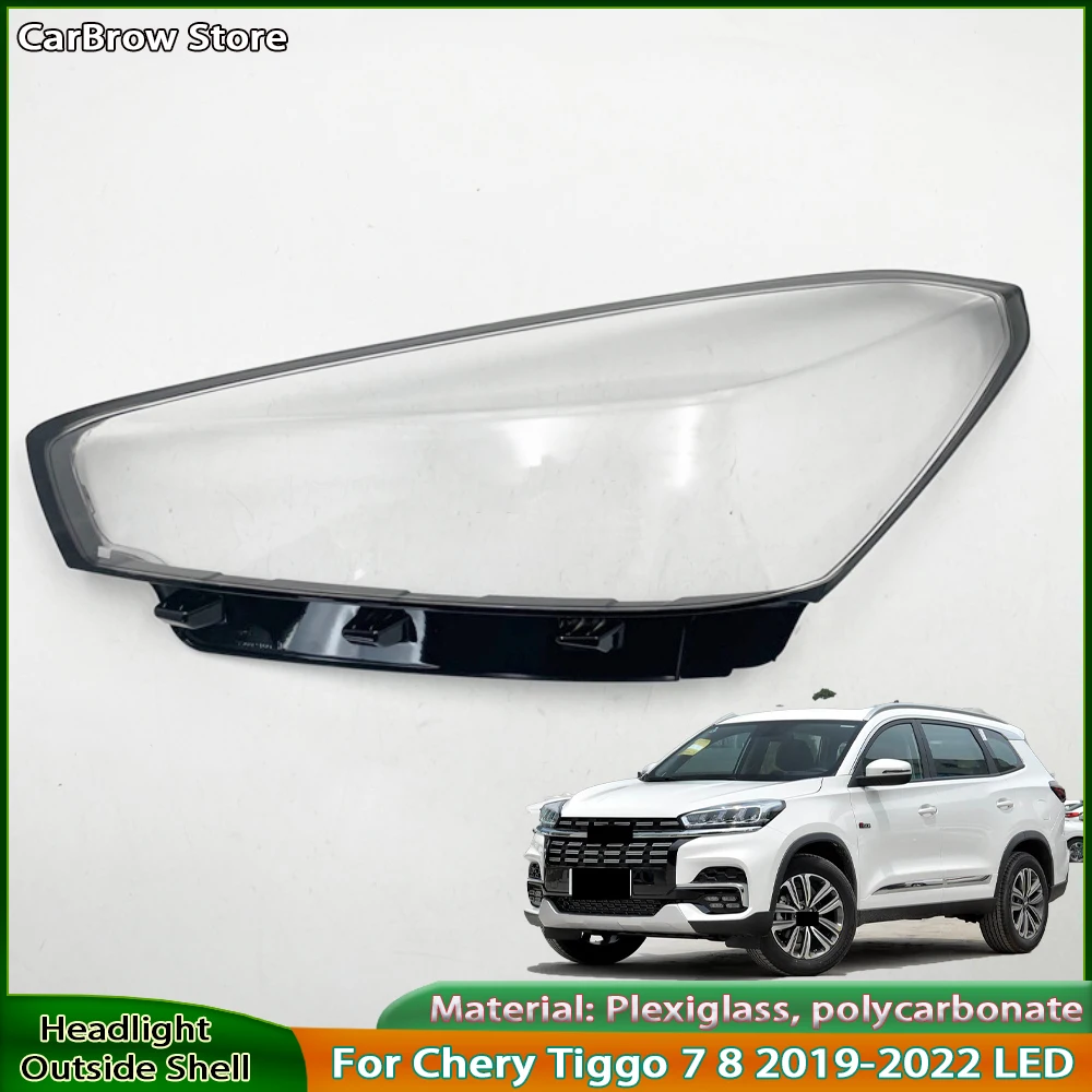 For Chery Tiggo 7 8 2019 2020 2021 2022 LED Car Accessories Headlight Lamp Shade Headlamp Lampshade Cover Lens Plexiglass
For Chery Tiggo 7 8 2019 2020 2021 2022 LED Car Accessories Headlight Lamp Shade Headlamp Lampshade Cover Lens Plexiglass