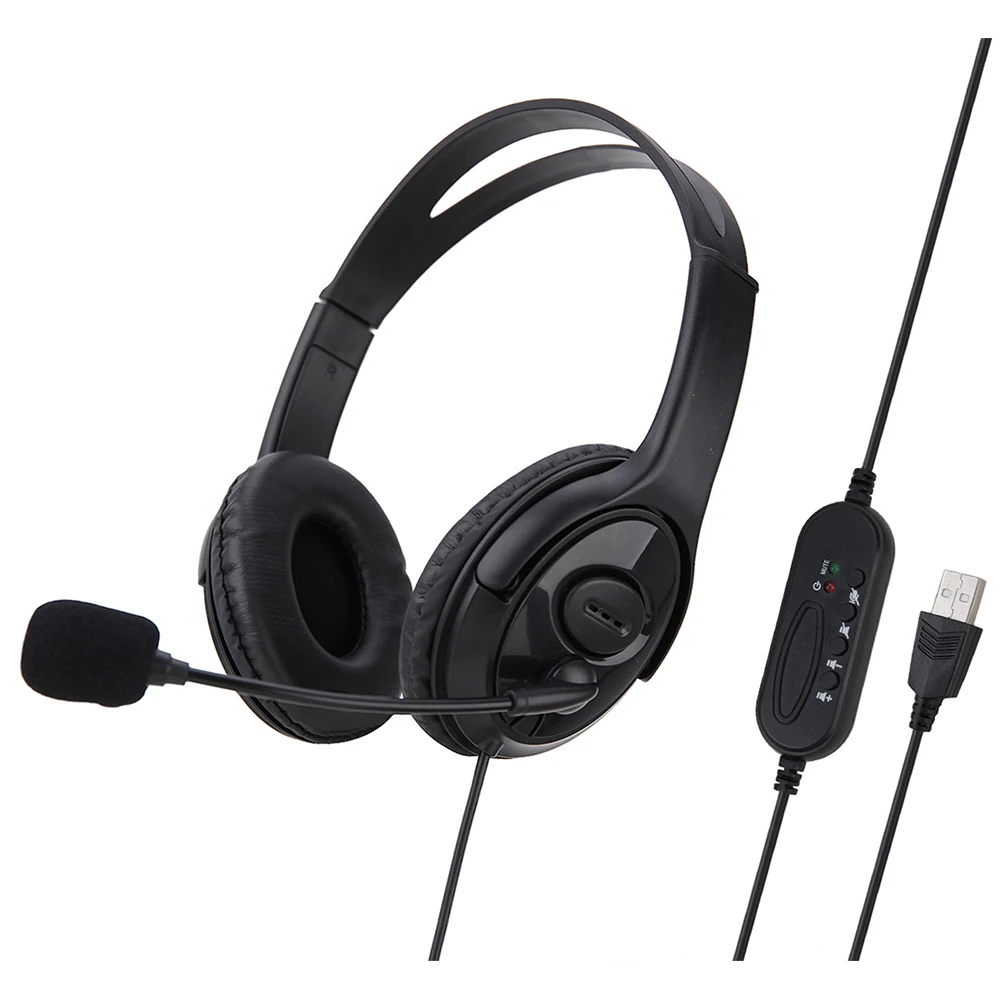 USB Gaming Headset Adjustable Wired Computer Headphones With Microphone Music Gamer Earphones For Laptop PC Skype Office
USB Gaming Headset Adjustable Wired Computer Headphones With Microphone Music Gamer Earphones For Laptop PC Skype Office