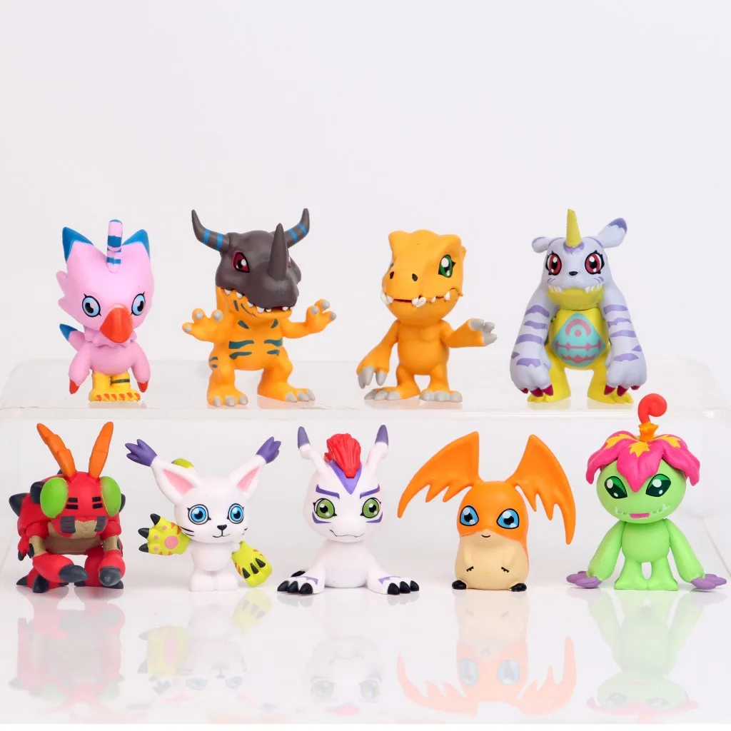 9 шт./компл. Digimon Приключения Tailmon Gomamon Patamon Gabumon Tentomon Palmon Piyomon Agumon аниме модель игрушки куклы Подарки
9 шт./компл. Digimon Приключения Tailmon Gomamon Patamon Gabumon Tentomon Palmon Piyomon Agumon аниме модель игрушки куклы Подарки