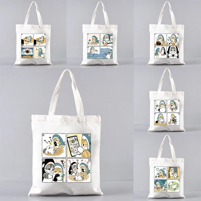 Cute Cat Cartoon Pattern Handbag Canvas Shoulder Bag Travel Shopping Storage Bag Portable Reusable Fashion Girl Festival Gift
Cute Cat Cartoon Pattern Handbag Canvas Shoulder Bag Travel Shopping Storage Bag Portable Reusable Fashion Girl Festival Gift