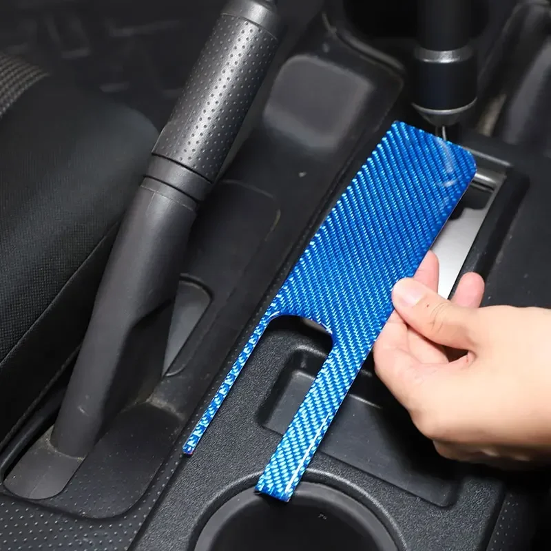 For Toyota FJ Cruiser 2007-2021 Soft Carbon Fiber Car Handbrake Panel Covers Trim Sticker Interior Car Accessories
For Toyota FJ Cruiser 2007-2021 Soft Carbon Fiber Car Handbrake Panel Covers Trim Sticker Interior Car Accessories