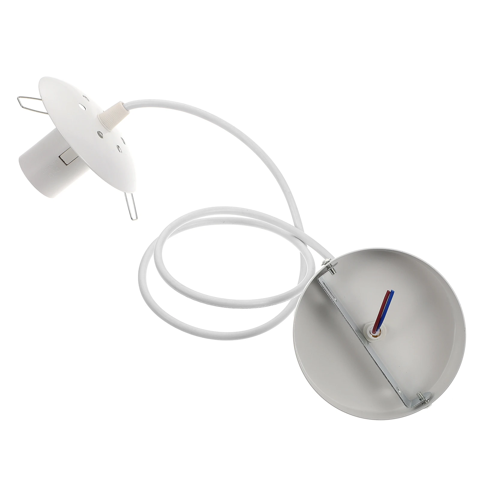 Pendant Lamp Holder E27 Socket PVC Hanging Wire Accessories Mini Ceiling Wrought Iron Parts Easy Install Light Accessory
Pendant Lamp Holder E27 Socket PVC Hanging Wire Accessories Mini Ceiling Wrought Iron Parts Easy Install Light Accessory
