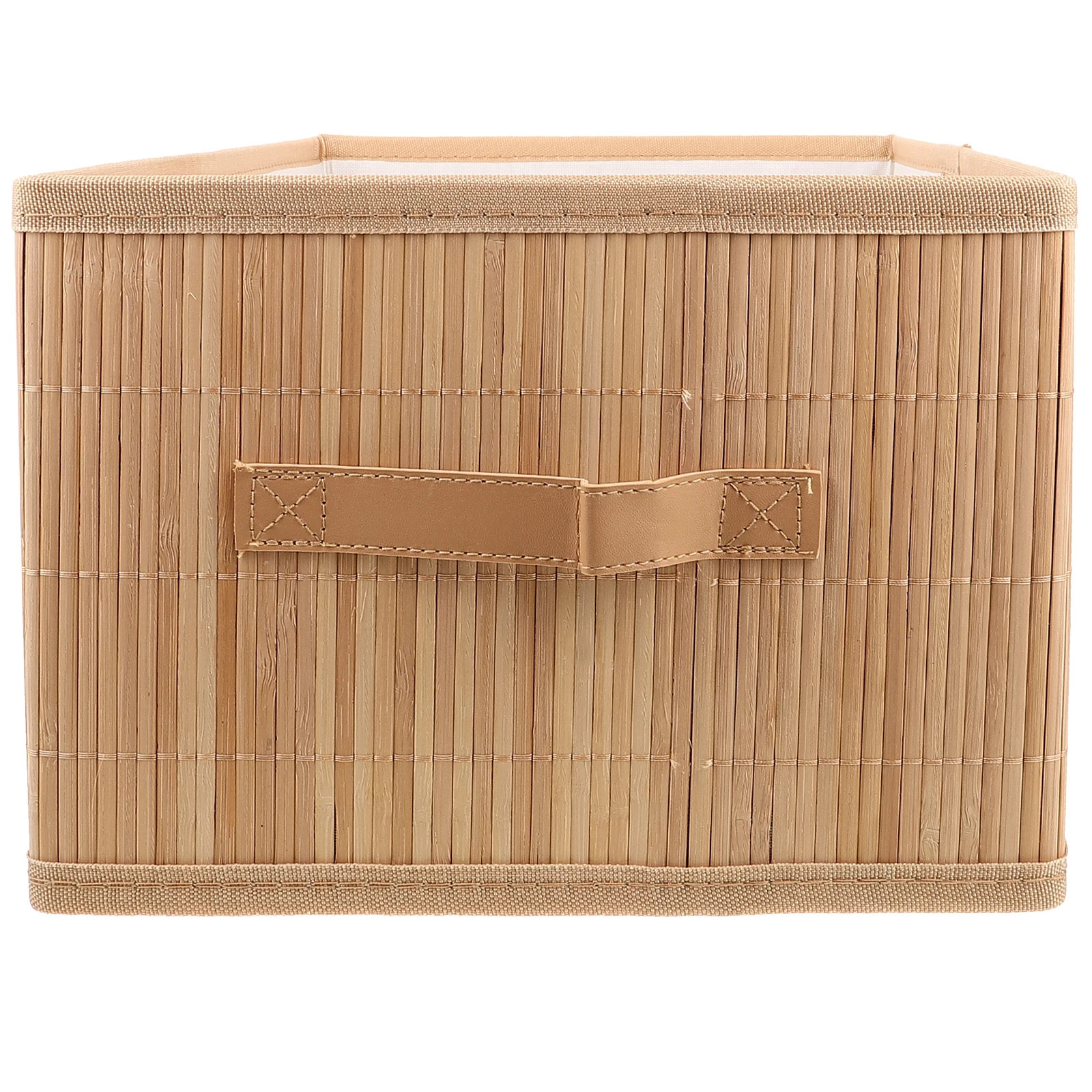 Bamboo Storage Basket Foldable Large Capacity Desk Wardrobe Organizer Multi-function Baskets Home Laundry Clothes Bin
Bamboo Storage Basket Foldable Large Capacity Desk Wardrobe Organizer Multi-function Baskets Home Laundry Clothes Bin