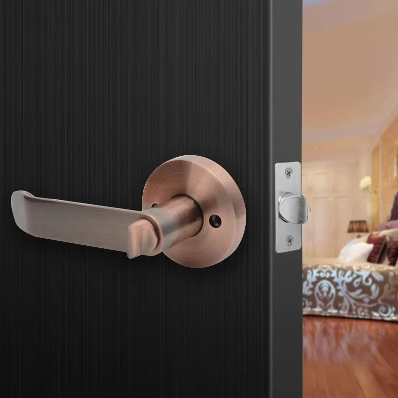 Interior Door Three-bar Handle Lock Bathroom Access Door Lock Multi-color Optional Mute Door Lock with Key Deadbolt Lock
Interior Door Three-bar Handle Lock Bathroom Access Door Lock Multi-color Optional Mute Door Lock with Key Deadbolt Lock