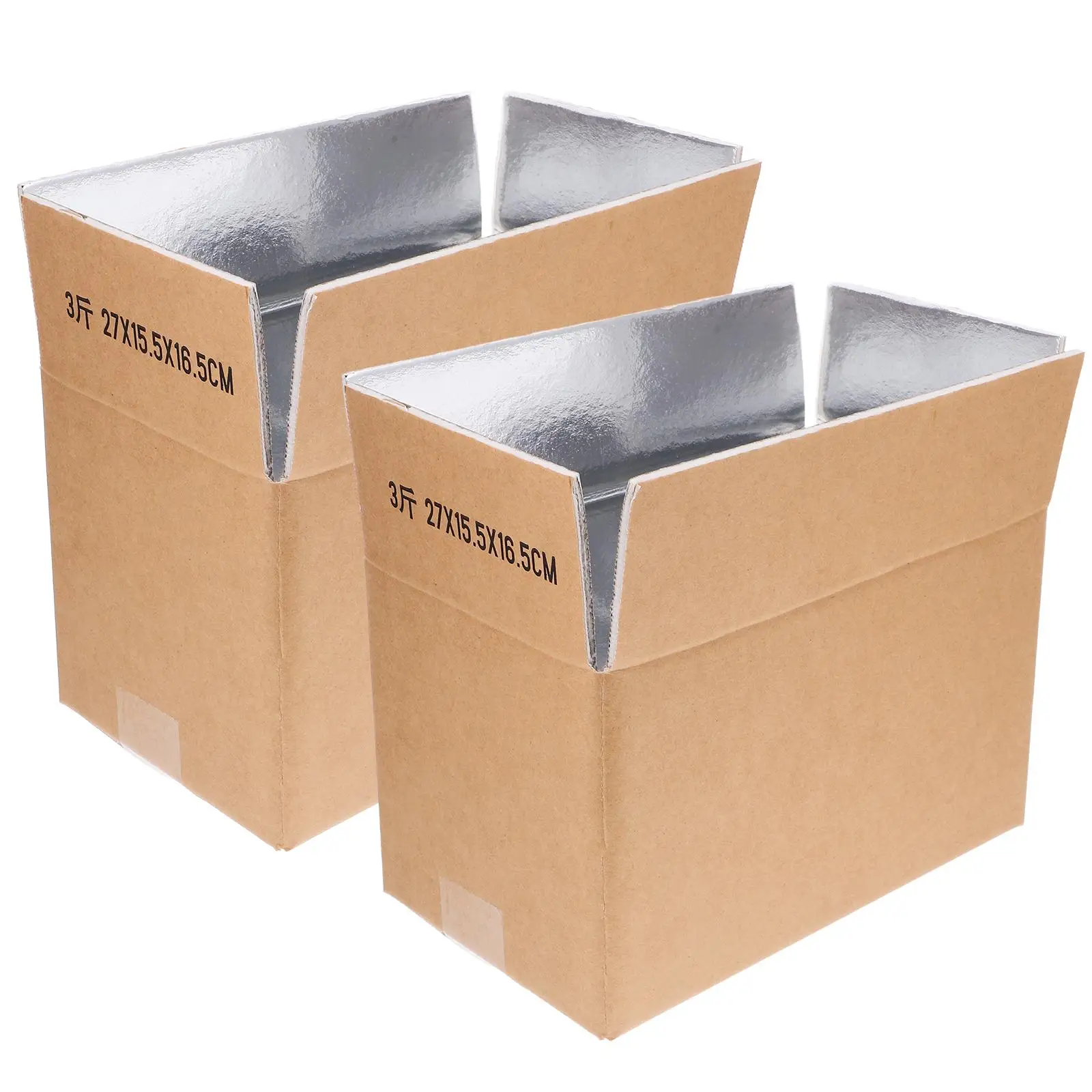 2 Pcs Insulated Transport Boxes Refrigerated Containers for Cold Shipping Food Aluminum Foil Lining Reusable Mailing for Cold
2 Pcs Insulated Transport Boxes Refrigerated Containers for Cold Shipping Food Aluminum Foil Lining Reusable Mailing for Cold
