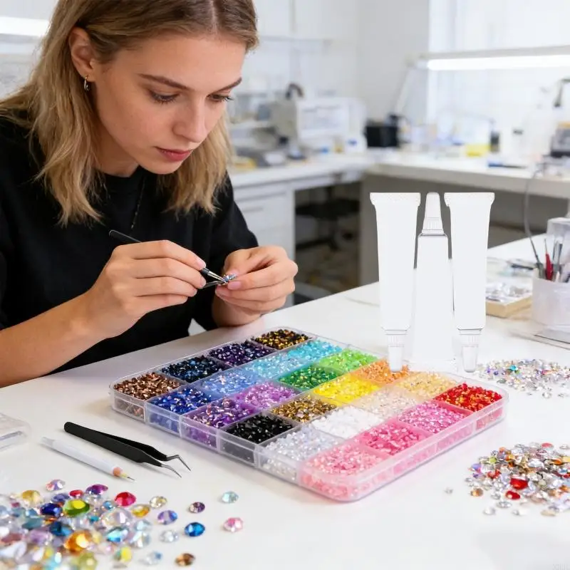 Assorted Size Resin Rhinestones Multicolor AB Rhinestones For Clothing Embellishment Face Makeup and Handmade Craft X3UC
Assorted Size Resin Rhinestones Multicolor AB Rhinestones For Clothing Embellishment Face Makeup and Handmade Craft X3UC