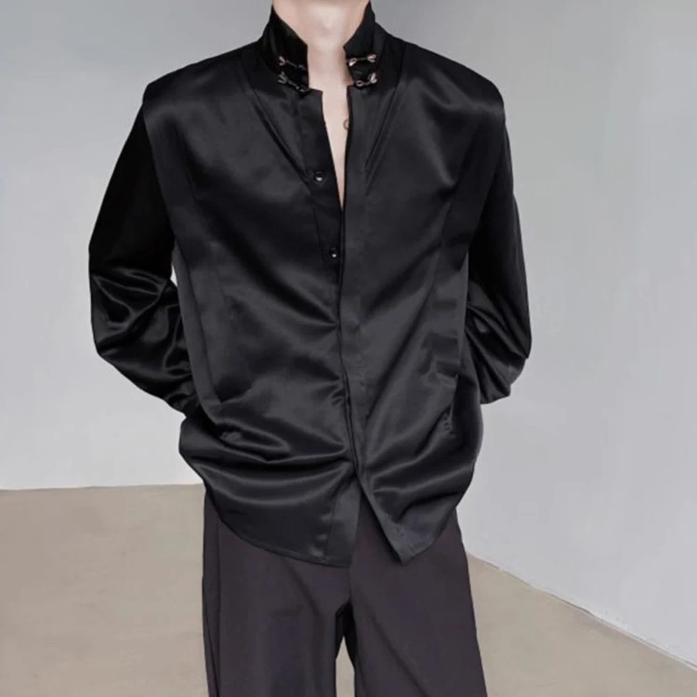 Winter New Men's Solid Color Long-Sleeve Shirt Chinese Retro Fashion Trendy High Street Loose Simple Casual Niche Men's Top
Winter New Men's Solid Color Long-Sleeve Shirt Chinese Retro Fashion Trendy High Street Loose Simple Casual Niche Men's Top