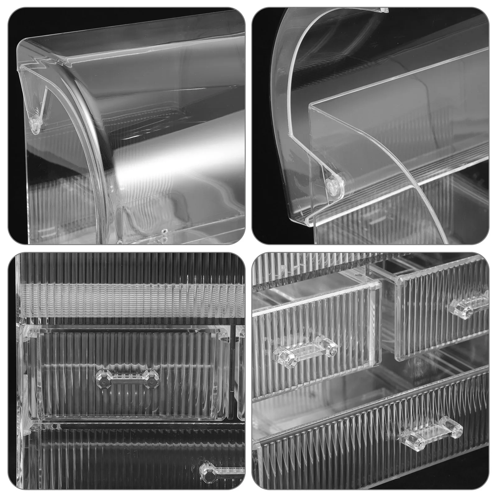 Large Capacity Acrylic Makeup Organizer With Drawers Desktop Storage Transparent Box For Lipstick Jewelry Accessories
Large Capacity Acrylic Makeup Organizer With Drawers Desktop Storage Transparent Box For Lipstick Jewelry Accessories