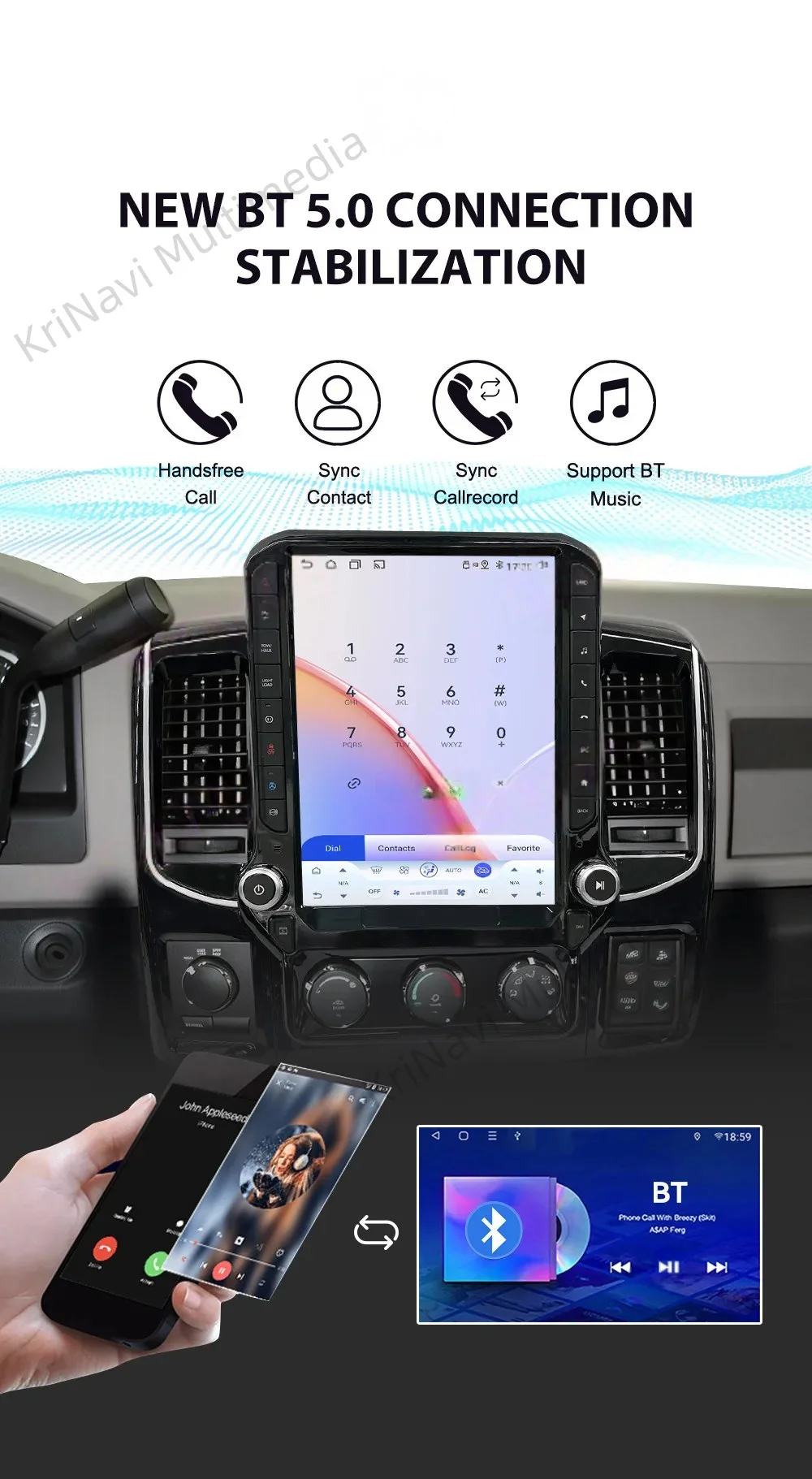 For Dodge RAM 1500 2500 2008-2012 14.5inch Car radio multimedia player GPS navigation Android auto Carplay 4G Wifi 360 camera
For Dodge RAM 1500 2500 2008-2012 14.5inch Car radio multimedia player GPS navigation Android auto Carplay 4G Wifi 360 camera