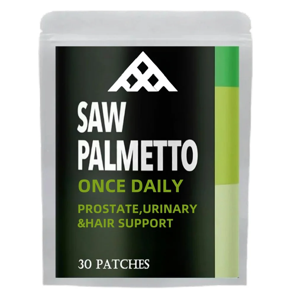 Прозрачные пластыри Saw Palmetto для здоровья и мужского здоровья, поддерживающие 30 пластырей
Прозрачные пластыри Saw Palmetto для здоровья и мужского здоровья, поддерживающие 30 пластырей