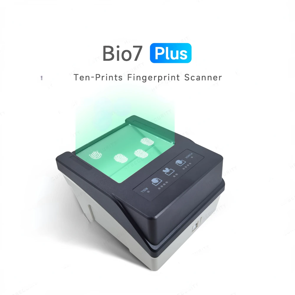 Высококачественное устройство для считывания отпечатков пальцев HF- Bio 7 Plus, устройство для считывания отпечатков пальцев 4-4-2, USB 10, сканер отпечатков пальцев с бесплатным SDK
Высококачественное устройство для считывания отпечатков пальцев HF- Bio 7 Plus, устройство для считывания отпечатков пальцев 4-4-2, USB 10, сканер отпечатков пальцев с бесплатным SDK