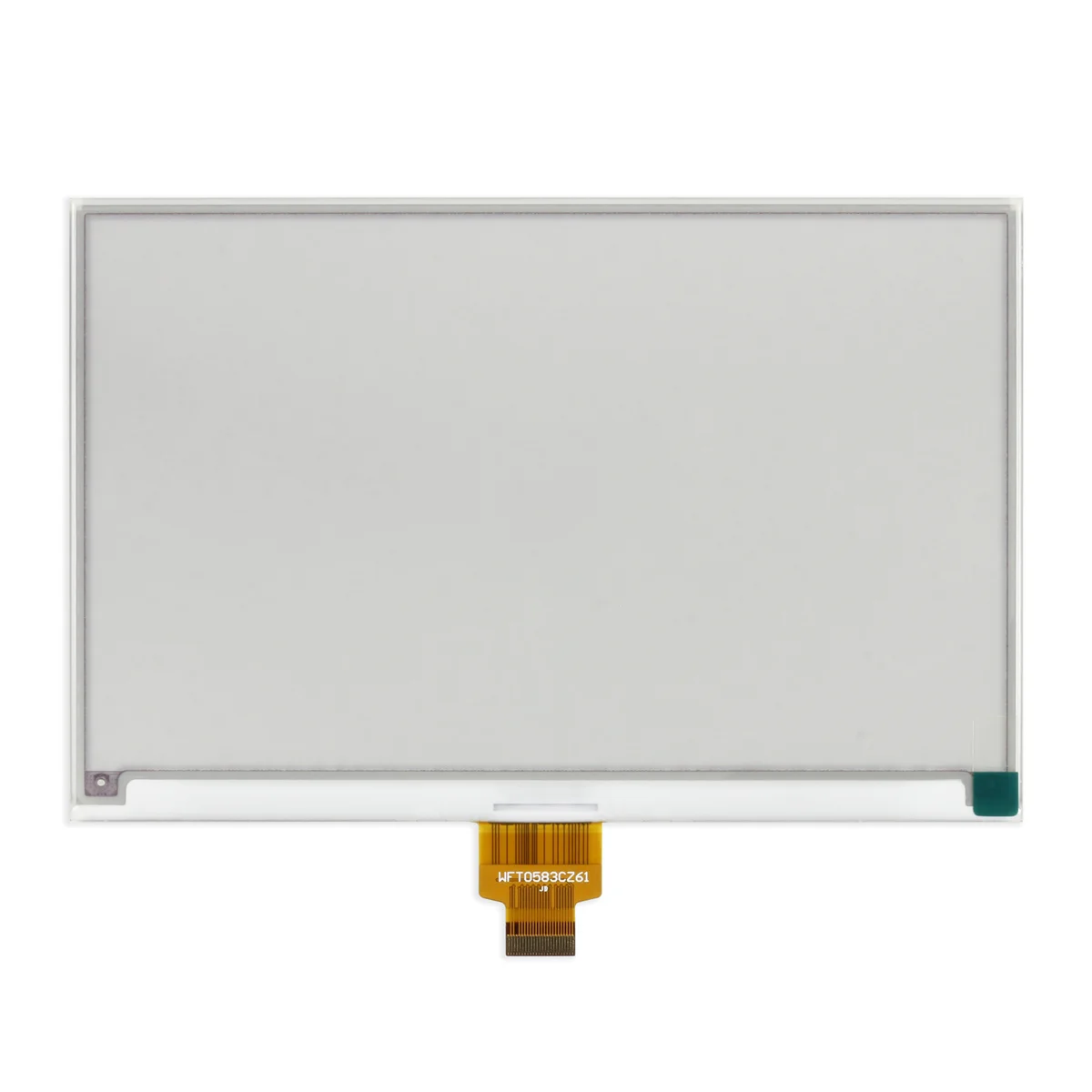 WFT0583CZ61 7,5-дюймовый дисплей E-Ink HAT с разрешением 800x480, интерфейс SPI, совместимый с Raspberry Pi 3B/3B+/Zero
WFT0583CZ61 7,5-дюймовый дисплей E-Ink HAT с разрешением 800x480, интерфейс SPI, совместимый с Raspberry Pi 3B/3B+/Zero