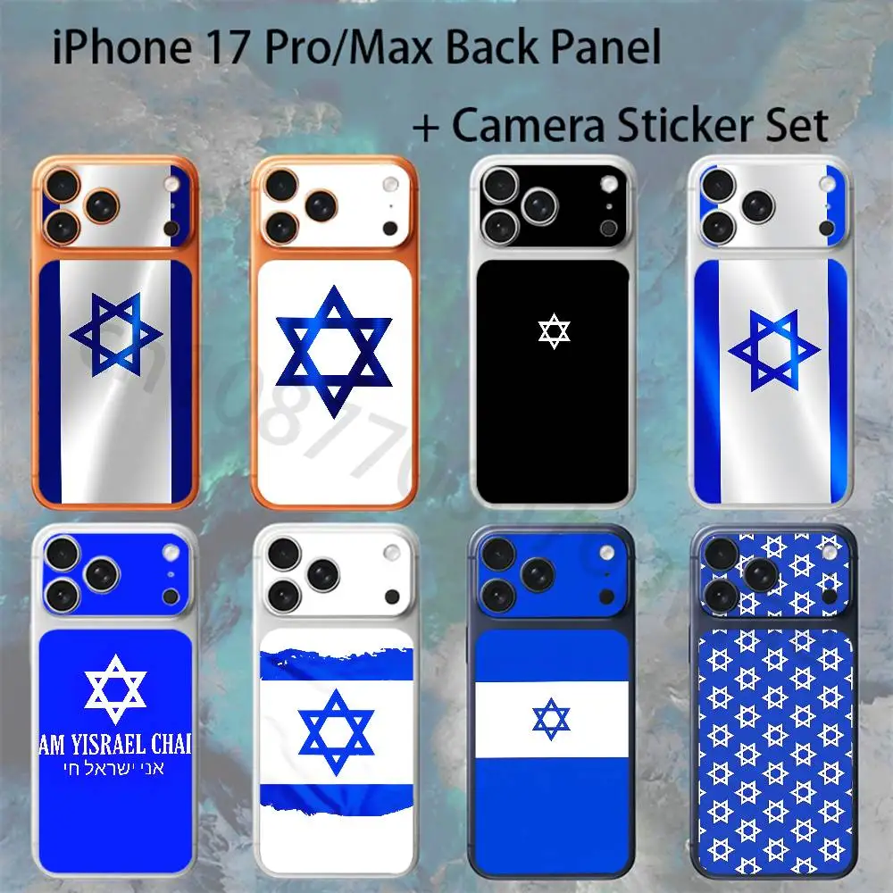 I-Israel Flag For iPhone 17Pro/ProMax Battry Back Cover with Camera Decal Skin Rear Protective Sticker Film
I-Israel Flag For iPhone 17Pro/ProMax Battry Back Cover with Camera Decal Skin Rear Protective Sticker Film