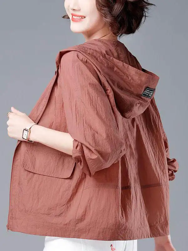 Women's Long Sleeve Sun Protection Clothing Summer Shade Top Mom's Short Thin Outerwear Air Conditioned Shirt Commute Style
Women's Long Sleeve Sun Protection Clothing Summer Shade Top Mom's Short Thin Outerwear Air Conditioned Shirt Commute Style