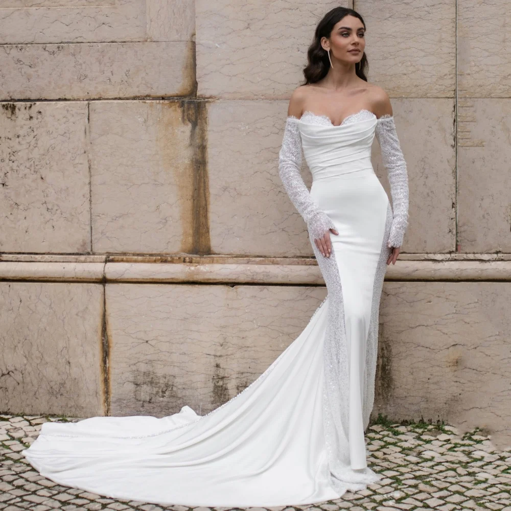 Элегантное роскошное свадебное платье по индивидуальному заказу, кружевное платье русалки для невесты, иллюзия, милое новое свадебное платье, Vestidos De Novia
Элегантное роскошное свадебное платье по индивидуальному заказу, кружевное платье русалки для невесты, иллюзия, милое новое свадебное платье, Vestidos De Novia