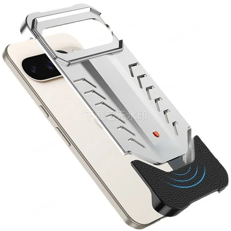 Borderless Aluminum Alloy Phone Case with Napa Texture and Elastic Buckle Heat Dissipation Shockproof Protective Cover
Borderless Aluminum Alloy Phone Case with Napa Texture and Elastic Buckle Heat Dissipation Shockproof Protective Cover