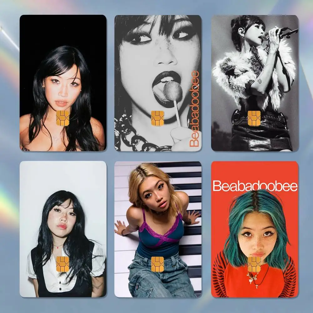 New B-beabadoobee Singer 4pcs 1Set HD Waterproof Card Skins Protective Stickers for Credit Bank Game Cards
New B-beabadoobee Singer 4pcs 1Set HD Waterproof Card Skins Protective Stickers for Credit Bank Game Cards