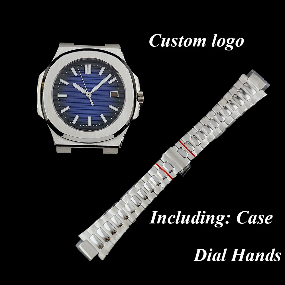 NH35 case men's high-quality stainless steel case customized logo dial suitable for NH35 movement watch accessories
NH35 case men's high-quality stainless steel case customized logo dial suitable for NH35 movement watch accessories