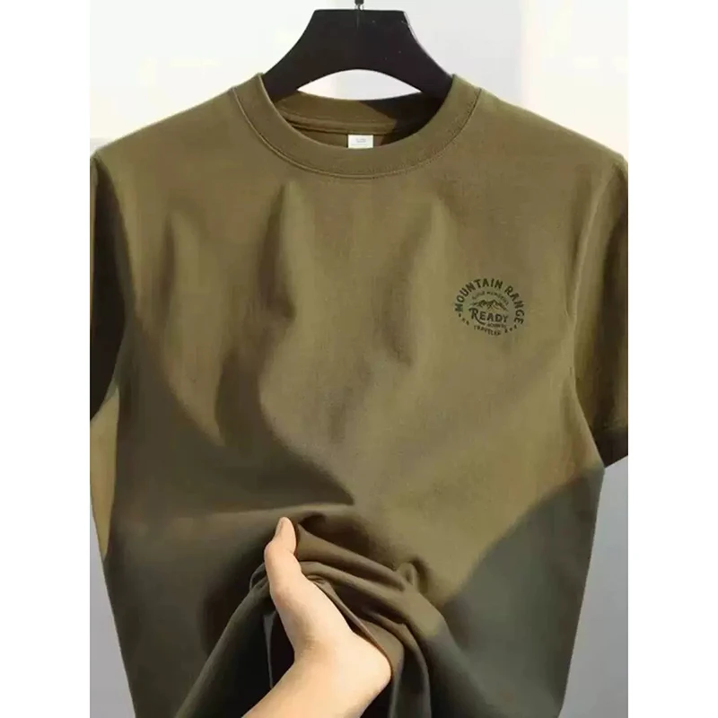 Свободная повседневная хлопковая футболка с коротким рукавом в винтажном американском стиле с принтом, молодежная модная модель весна 2025, топ с круглым вырезом
Свободная повседневная хлопковая футболка с коротким рукавом в винтажном американском стиле с принтом, молодежная модная модель весна 2025, топ с круглым вырезом