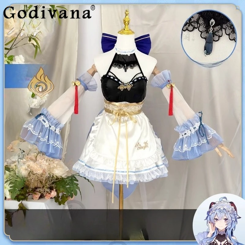 Cosplay Maid Dress for Women Genshin Impact Carnival Cosplay Dress Set Female Anime Game Halloween Party Outfits
Cosplay Maid Dress for Women Genshin Impact Carnival Cosplay Dress Set Female Anime Game Halloween Party Outfits