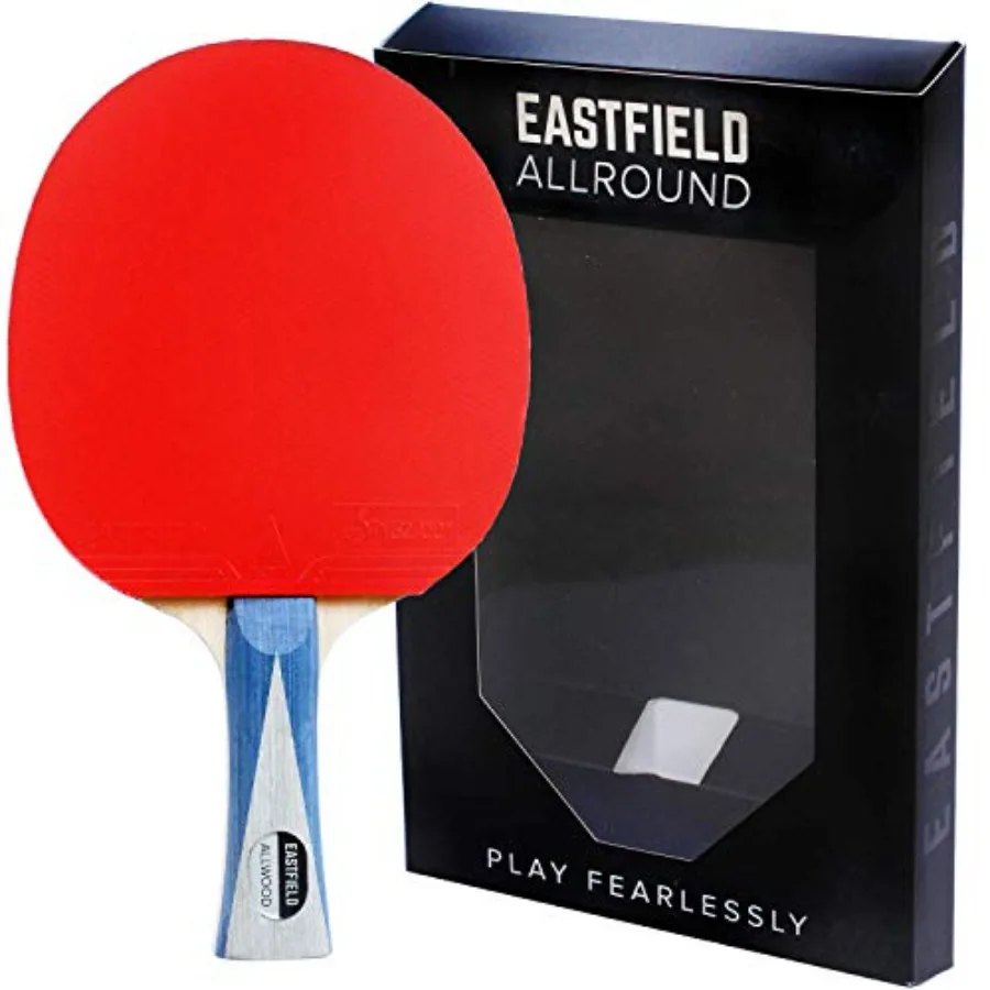 Allround Professional Table Tennis Racket - Beginner and Intermediate Ping Pong Paddle, ITTF Approved Spin Rubber, 7-Ply Wood B
Allround Professional Table Tennis Racket - Beginner and Intermediate Ping Pong Paddle, ITTF Approved Spin Rubber, 7-Ply Wood B