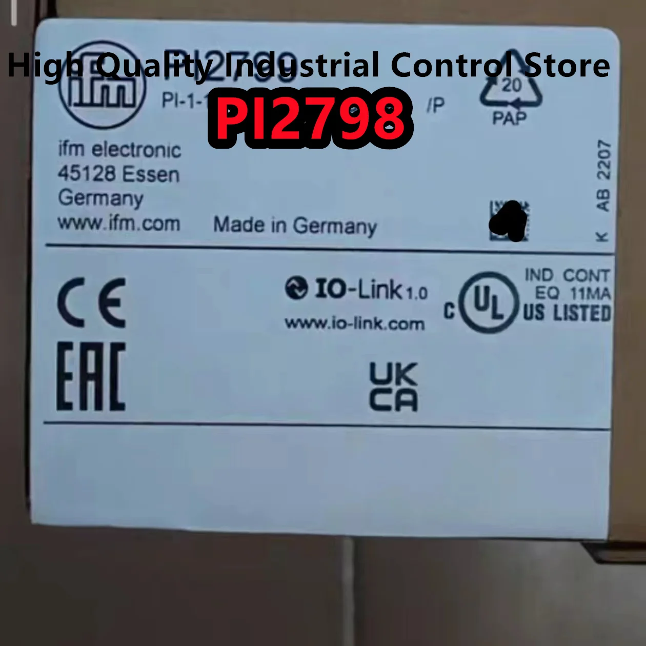 Датчик, PI2798,PI2799, свяжитесь со службой поддержки клиентов, чтобы разместить заказ
Датчик, PI2798,PI2799, свяжитесь со службой поддержки клиентов, чтобы разместить заказ