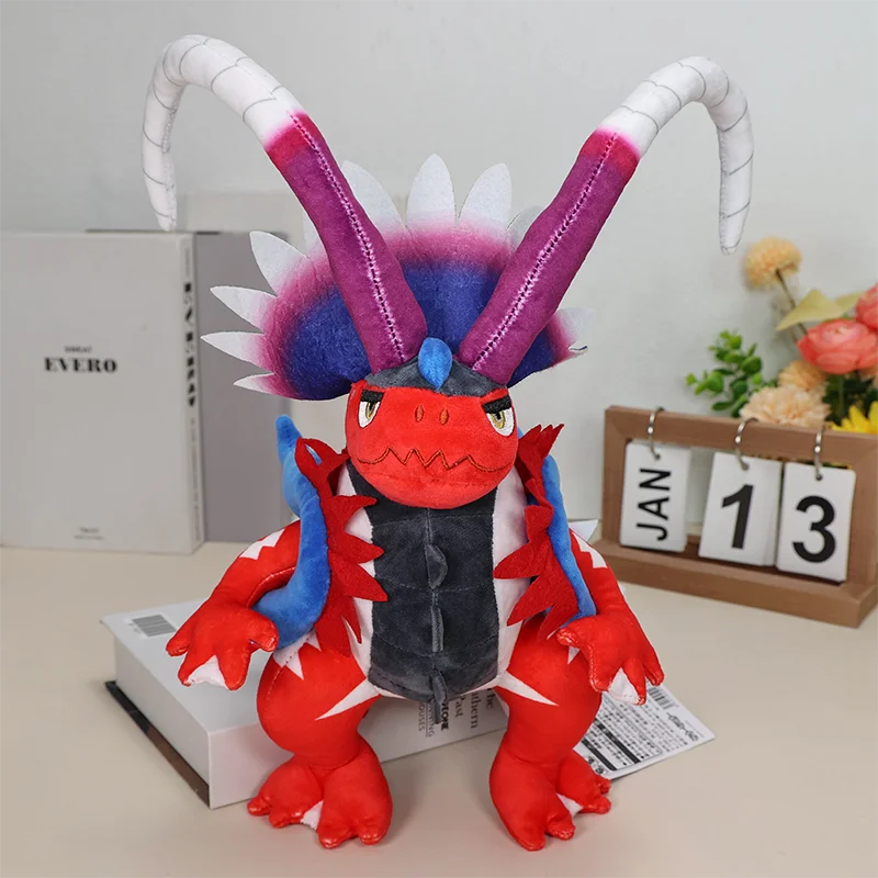 Pokemon Scarlet Violet Koraidon 12 дюймов, плюшевая мягкая игрушка, Switch Game LEGENDS Z-A Master Doll, меч и щит, чучело животного, аниме
Pokemon Scarlet Violet Koraidon 12 дюймов, плюшевая мягкая игрушка, Switch Game LEGENDS Z-A Master Doll, меч и щит, чучело животного, аниме