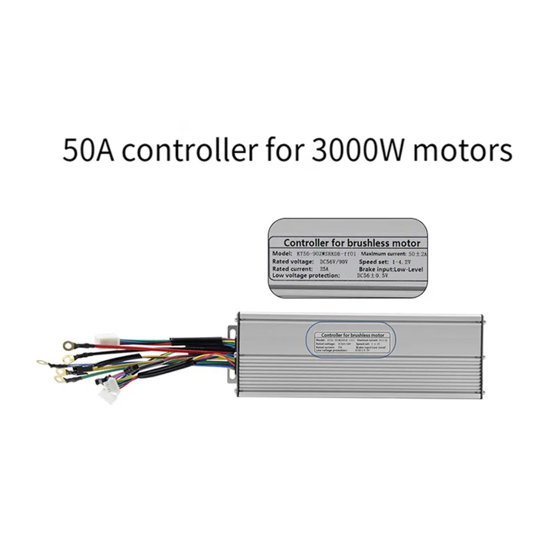 Electric Bike Controller Metal KT-50A 56V-90V With Bluetooth Module Cycling Partabht
Electric Bike Controller Metal KT-50A 56V-90V With Bluetooth Module Cycling Partabht