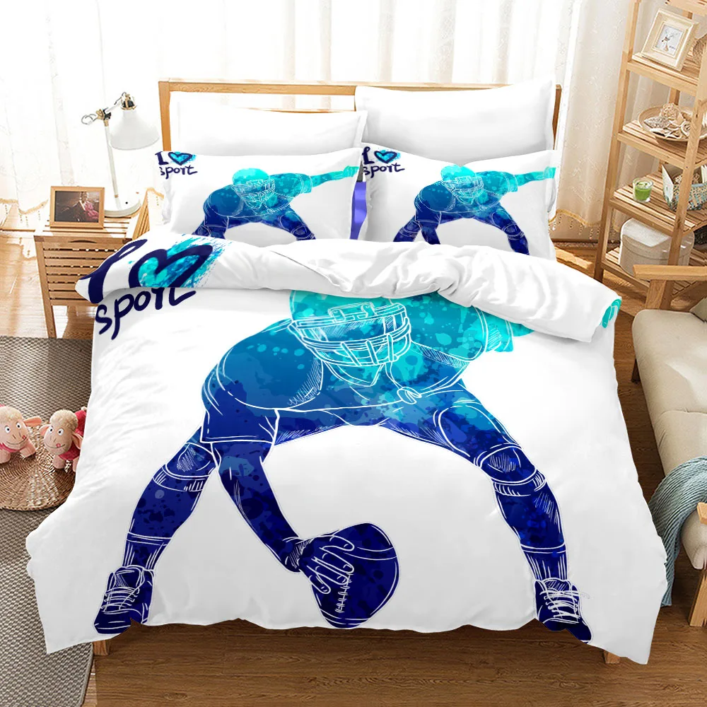 Athlet Love Sports Duvet Cover Set King Queen Double Full Twin Single Size Duvet Cover Pillow Case Bed Linen Set
Athlet Love Sports Duvet Cover Set King Queen Double Full Twin Single Size Duvet Cover Pillow Case Bed Linen Set