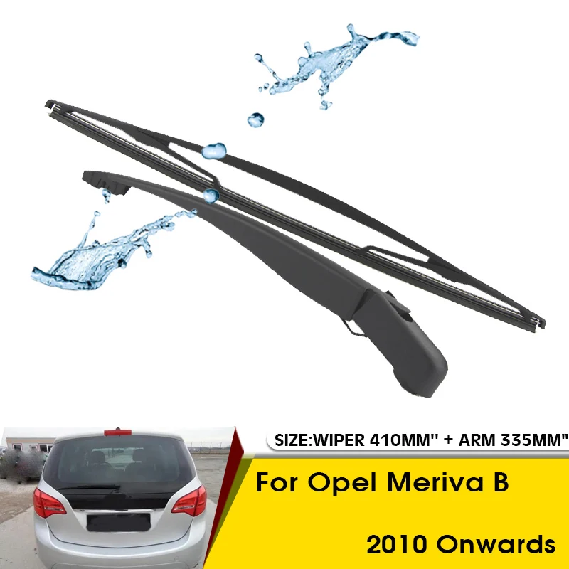 Car Wiper Blade For Opel Meriva B 2010 Onwards Rear Back Windshield Windscreen Rear Wiper 410mm+Arm 335 mm Car Accessories
Car Wiper Blade For Opel Meriva B 2010 Onwards Rear Back Windshield Windscreen Rear Wiper 410mm+Arm 335 mm Car Accessories