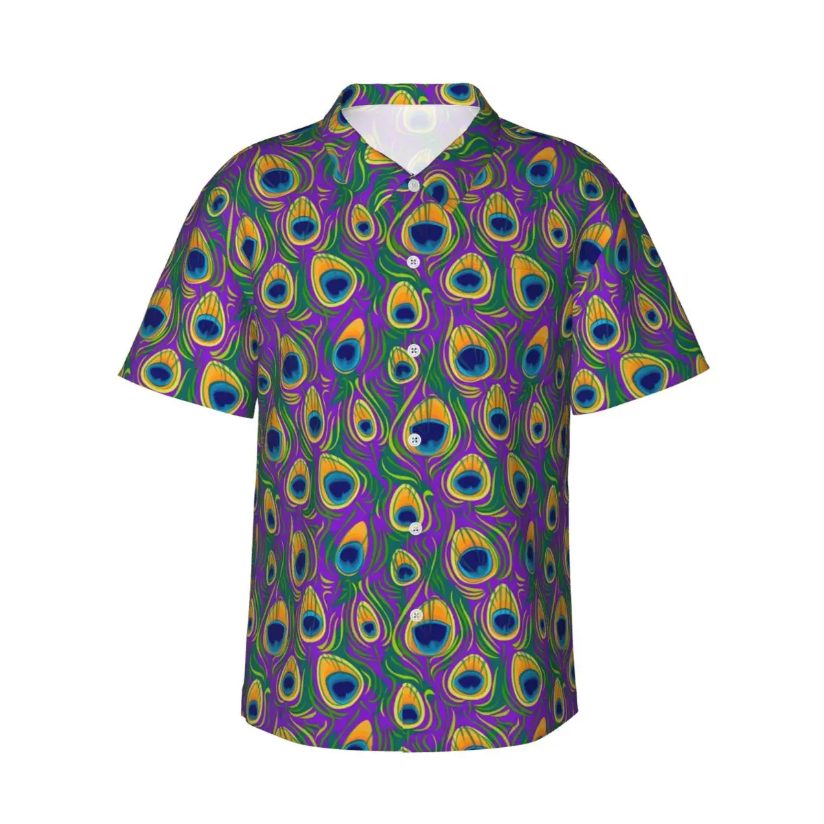 Summer Shirt Beach Peacock Feather Blouses Animal Print Vintage Casual Shirts Mens Short Sleeve Breathable Clothes
Summer Shirt Beach Peacock Feather Blouses Animal Print Vintage Casual Shirts Mens Short Sleeve Breathable Clothes