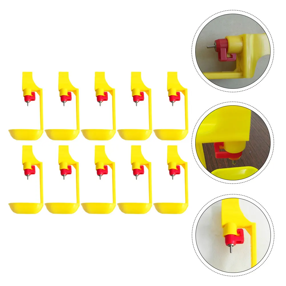 10PCS High-End Plastic Chicken Drinking Waterer Ball Waterer Convenient Automatic Poultry Water Dispenser
10PCS High-End Plastic Chicken Drinking Waterer Ball Waterer Convenient Automatic Poultry Water Dispenser