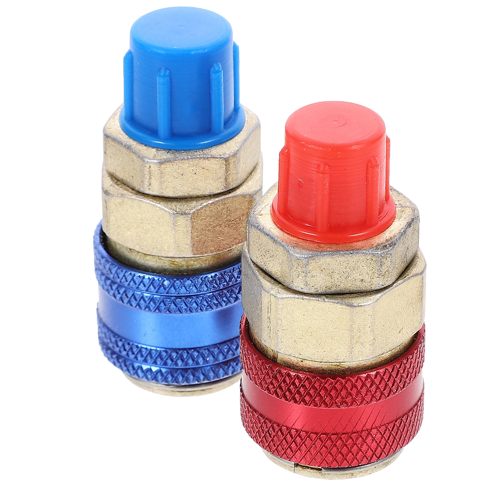 2pcs Car A/C Refrigerant Connector Adapter for Charging Air Conditioning Hose Coupler High Grade Material Durable Use
2pcs Car A/C Refrigerant Connector Adapter for Charging Air Conditioning Hose Coupler High Grade Material Durable Use