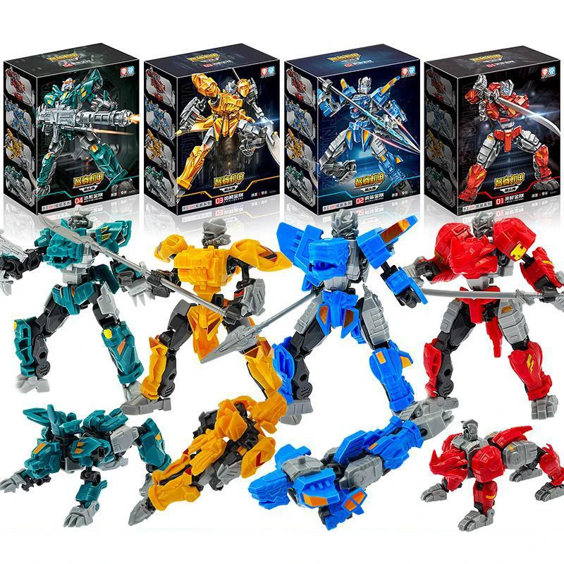 Assembly Deformation Robot DIY Plastic Model Toy Computer Desk Ornament Children's Toys for Boys Xmas GiftsBirthday Guests Gifts
Assembly Deformation Robot DIY Plastic Model Toy Computer Desk Ornament Children's Toys for Boys Xmas GiftsBirthday Guests Gifts