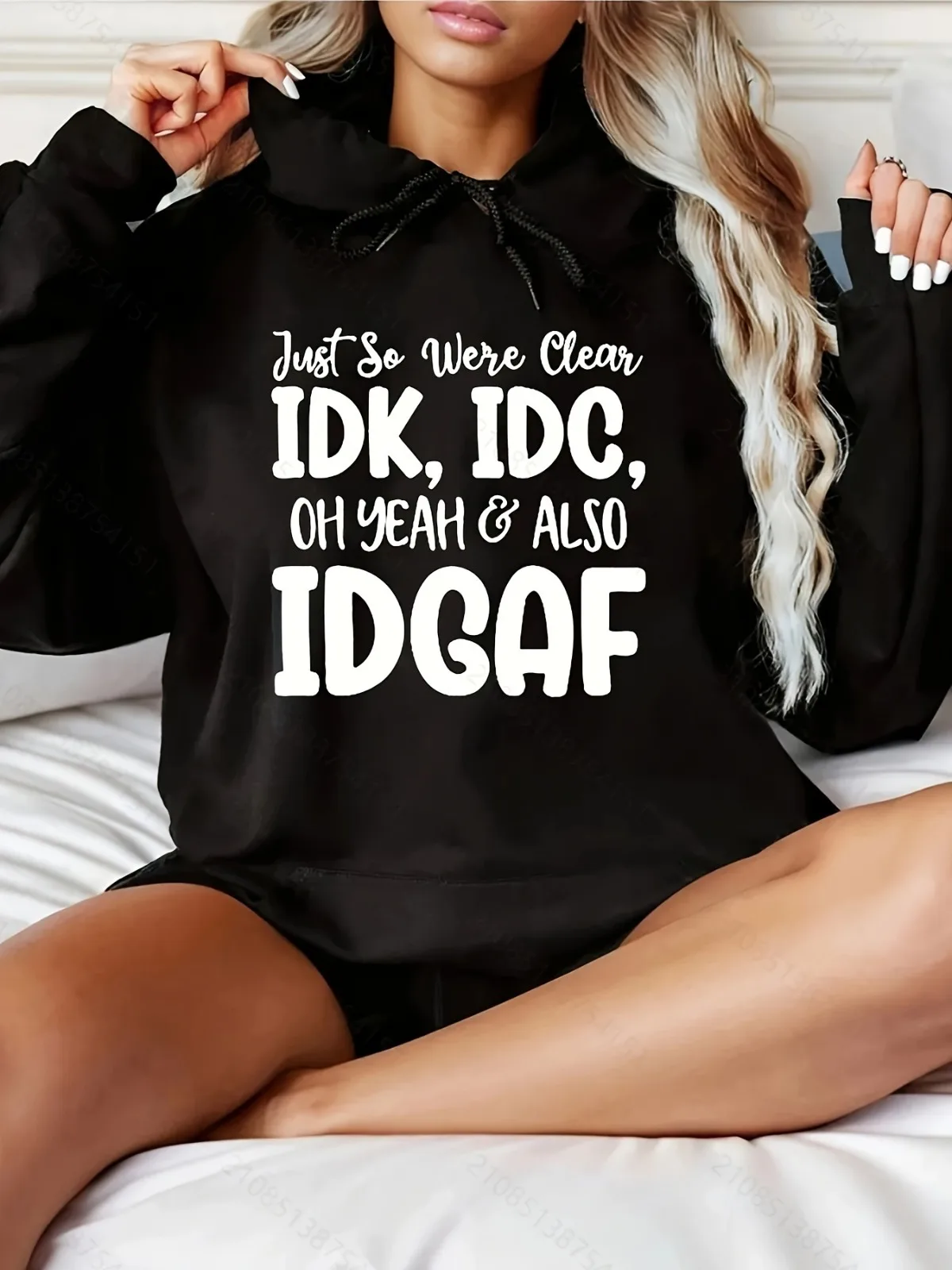 Женская модная повседневная толстовка с капюшоном и удобным узором с буквенным принтом, утолщенный плюш, подходит для спортивных праздничных подарков
Женская модная повседневная толстовка с капюшоном и удобным узором с буквенным принтом, утолщенный плюш, подходит для спортивных праздничных подарков