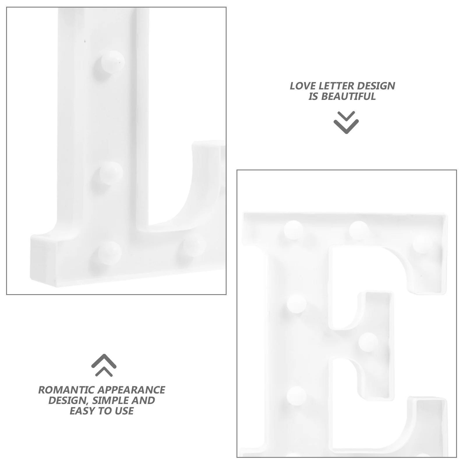 1Set 3D Night Light Love Letter Design Lights Chic Atmosphere Lamp for Bedroom Living Room Holiday Party Decor
1Set 3D Night Light Love Letter Design Lights Chic Atmosphere Lamp for Bedroom Living Room Holiday Party Decor