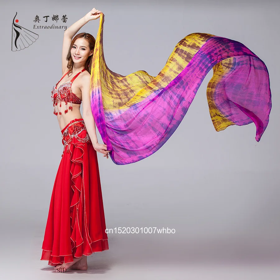 Новый шелковый платок для танца живота 2026 года, окрашенный вручную, 2,5 м, для выступлений и ручных трюков, элегантный
Новый шелковый платок для танца живота 2026 года, окрашенный вручную, 2,5 м, для выступлений и ручных трюков, элегантный