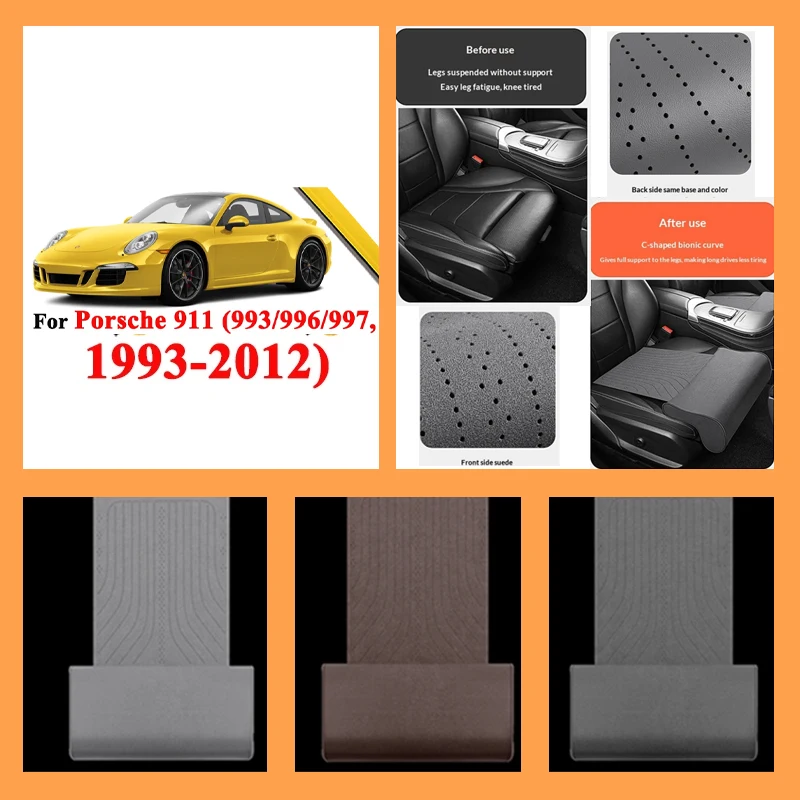 For Porsche 911 993 996 997 1993-2012 Car Seat Leg Support Extension Mat support pad Seat extension leg pad
For Porsche 911 993 996 997 1993-2012 Car Seat Leg Support Extension Mat support pad Seat extension leg pad