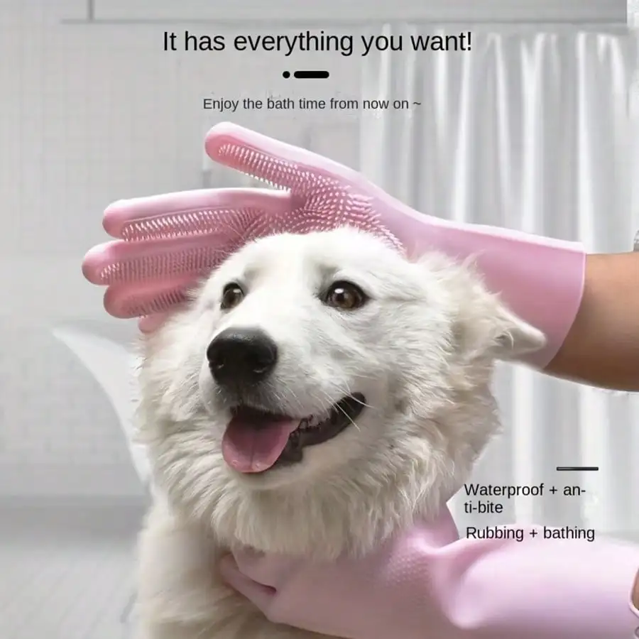 Pet Bath Gloves Universal For Cats And Dogs Scratch-Proof Deep Cleaning Hair Removal Tool Effectively Massage Pets Delicate Bubb
Pet Bath Gloves Universal For Cats And Dogs Scratch-Proof Deep Cleaning Hair Removal Tool Effectively Massage Pets Delicate Bubb