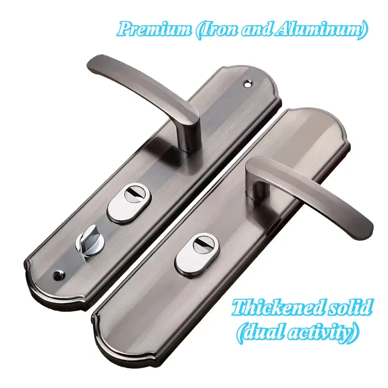 Дверная ручка из алюминиевого сплава, универсальная защитная дверная ручка, пара замков, утолщенная панельная ручка, дверной замок, бытовая фурнитура
Дверная ручка из алюминиевого сплава, универсальная защитная дверная ручка, пара замков, утолщенная панельная ручка, дверной замок, бытовая фурнитура