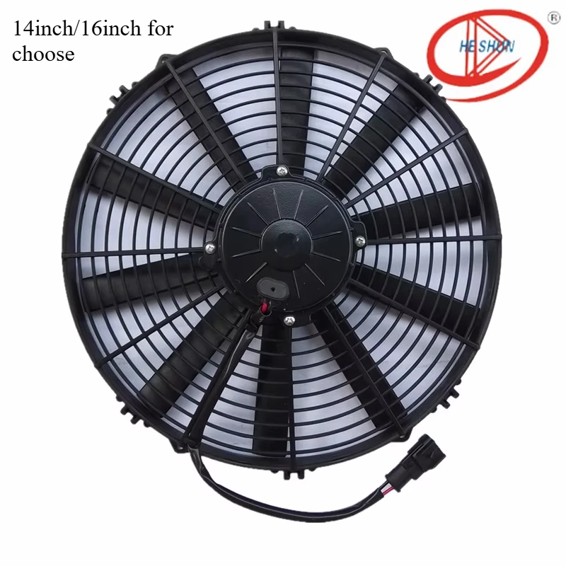 IP68 Waterproof Replacement SPAL Cooling Fan Radiator Fan for Engineering Vehicle 14inch/16inch 12v/24v 220W 2900rpm 2800CFM
IP68 Waterproof Replacement SPAL Cooling Fan Radiator Fan for Engineering Vehicle 14inch/16inch 12v/24v 220W 2900rpm 2800CFM
