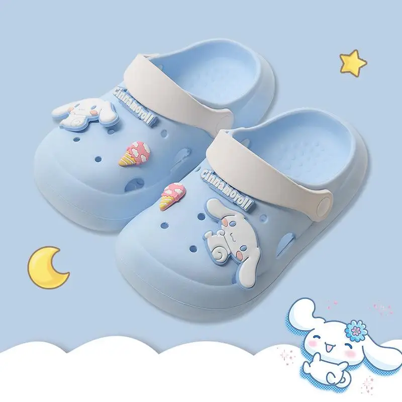 Детские тапочки Sanrio Hello Kitty, летние сандалии, дышащая удобная обувь из ЭВА на мягкой подошве, студенческая обувь с героями мультфильмов Kawaii, аниме, новый стиль
Детские тапочки Sanrio Hello Kitty, летние сандалии, дышащая удобная обувь из ЭВА на мягкой подошве, студенческая обувь с героями мультфильмов Kawaii, аниме, новый стиль